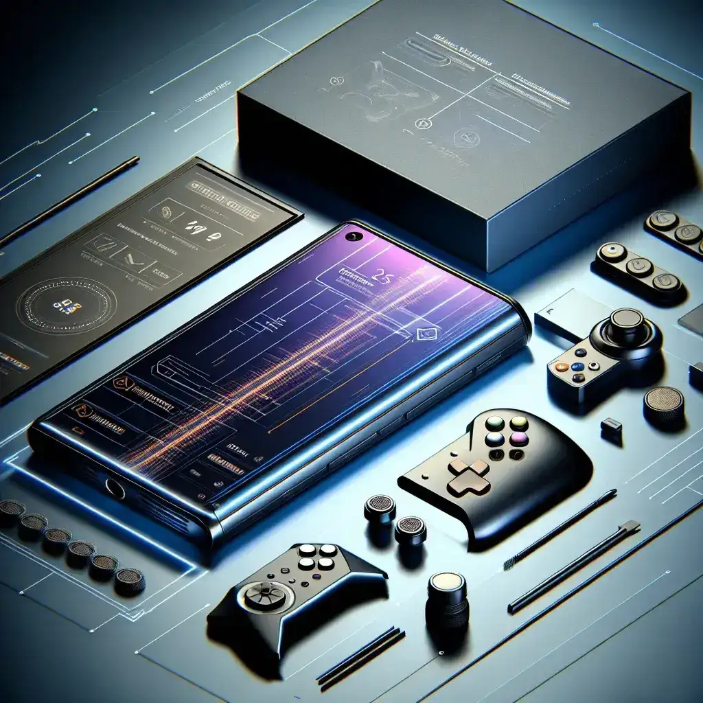 "Unboxing Tecno Spark 40 Pro smartphone by Detik Inet, showcasing its lightweight gaming features and sleek design."